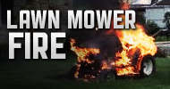 Lawn Mower Fire – Buckhorn Lane, Dayton Township