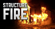 Structure Fire – East Gage Street – City of RC