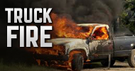 Truck Fire – U.S. Highway 14 West, Sylvan Township